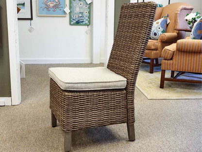 Pair of Seagrass Dining Chairs