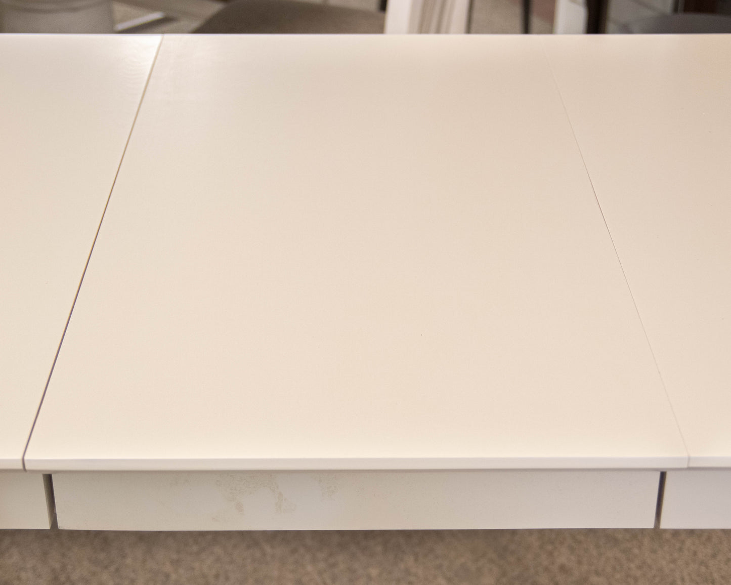 Gat Creek Everyday Dining Table with Leaf in Classic Santa Barbara Paint Finish