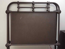 Pair of RH Twin 'French Academie' Iron Twin Beds