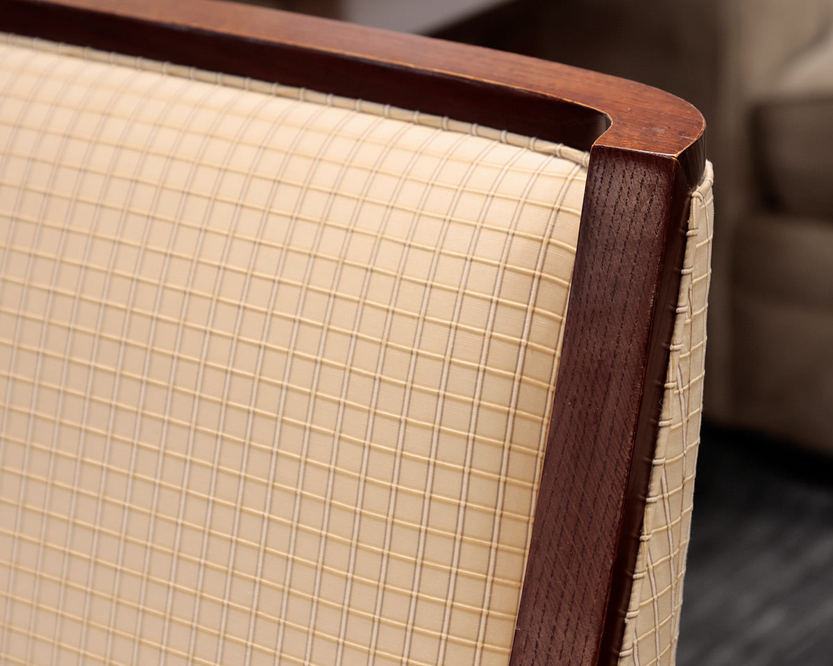 Barbara Barry Custom Upholstered Slipper Accent Chair