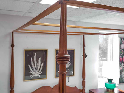 Eldred Wheeler Sheraton Tall Queen Bed in Cherry