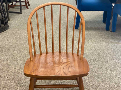 Set of 6 Nichols & Stone 'Claud Bunyard' Windsor Oak Dining Chairs