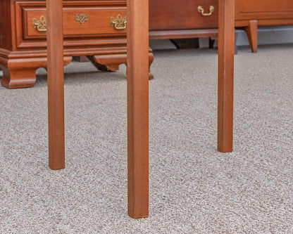 Tile Top Side Table in Cherry Finish