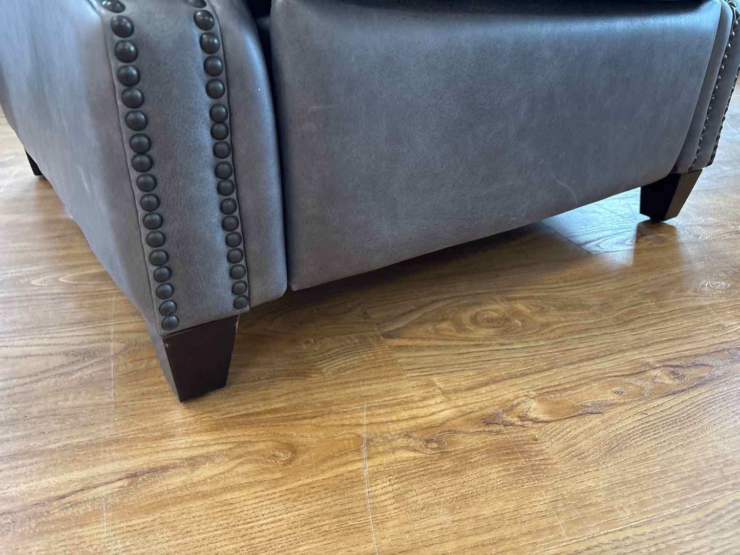 Pottery Barn 'James' Leather Recliner