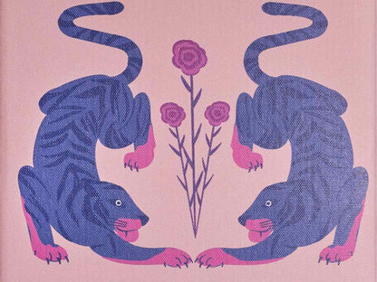 'Big Cat' Framed Print 2/4