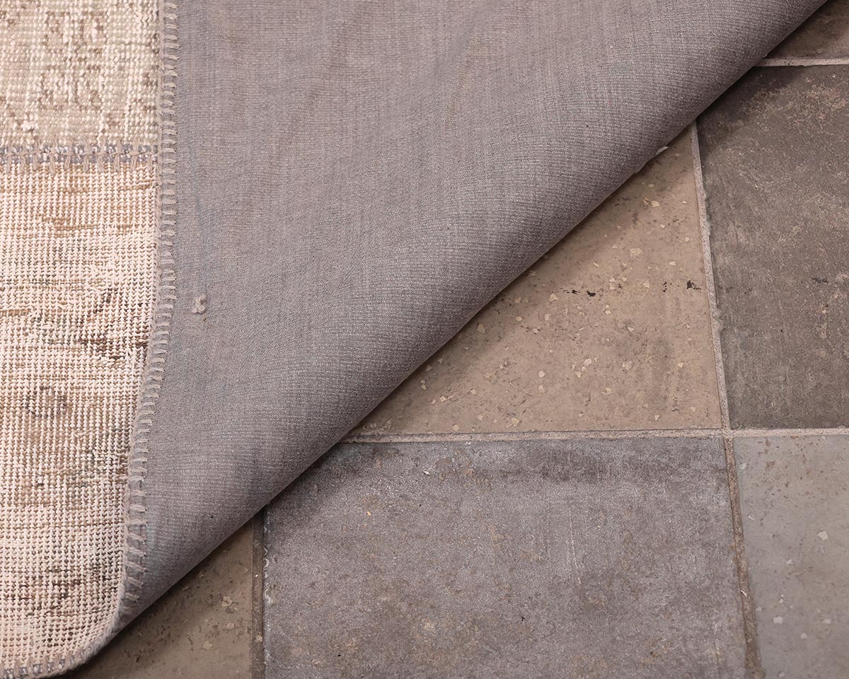 Beige Patchwork 10 x 10 Area Rug