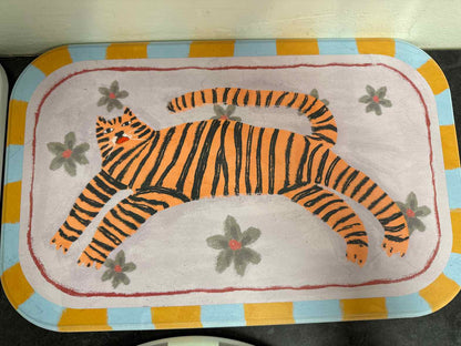 Set of 3 Painted Children's Animal Art