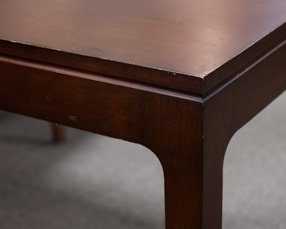 Rectangular Dark Walnut Dining Table