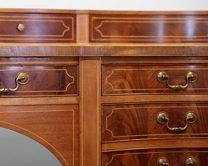 Federal Style Mahogany Serpentine Sideboard