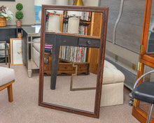 Boston Frame Works Walnut Wood Framed Mirror