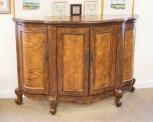 Hooker Furniture "Seven Seas" 4 Door Burled Walnut Server