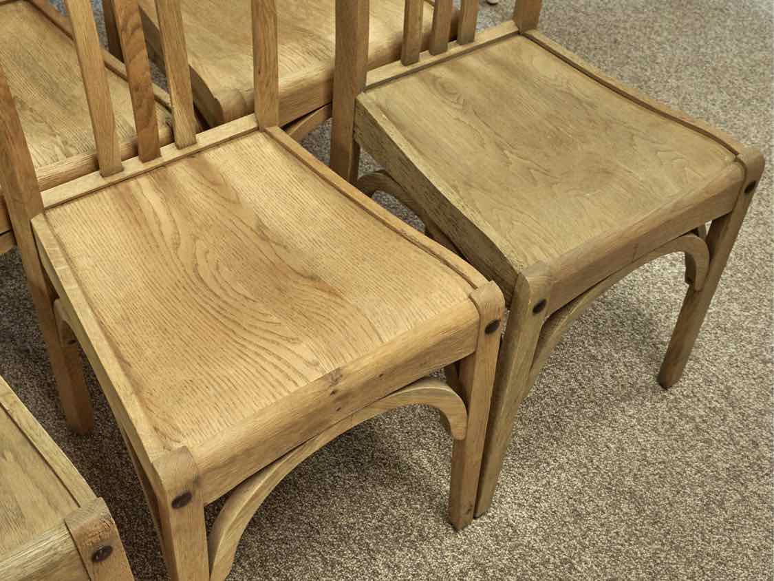 Set of Eight Restoration Hardware 'Sinclair' Dining Chairs