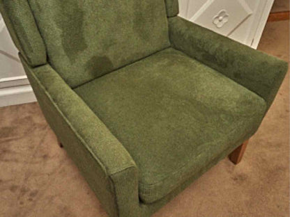 'Forest Fir Green' Upholstered  Accent Chair