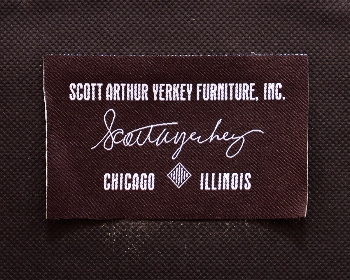 Set of 8 Upholstered Dining Chairs By Scott Arthur Yerkey