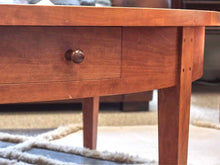 Cherry Oval Cocktail Table