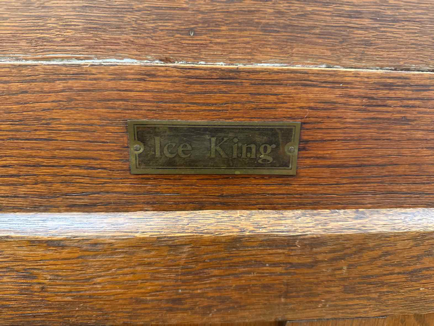 Ice King Antique Ice Box