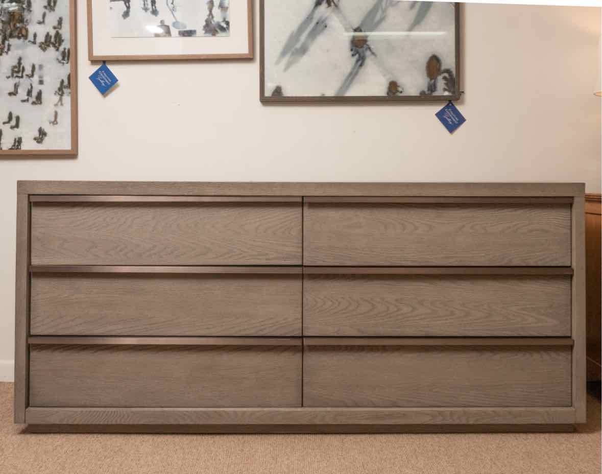 RH Laguna Collection Grey Driftwood Finish 6 Drawer Dresser