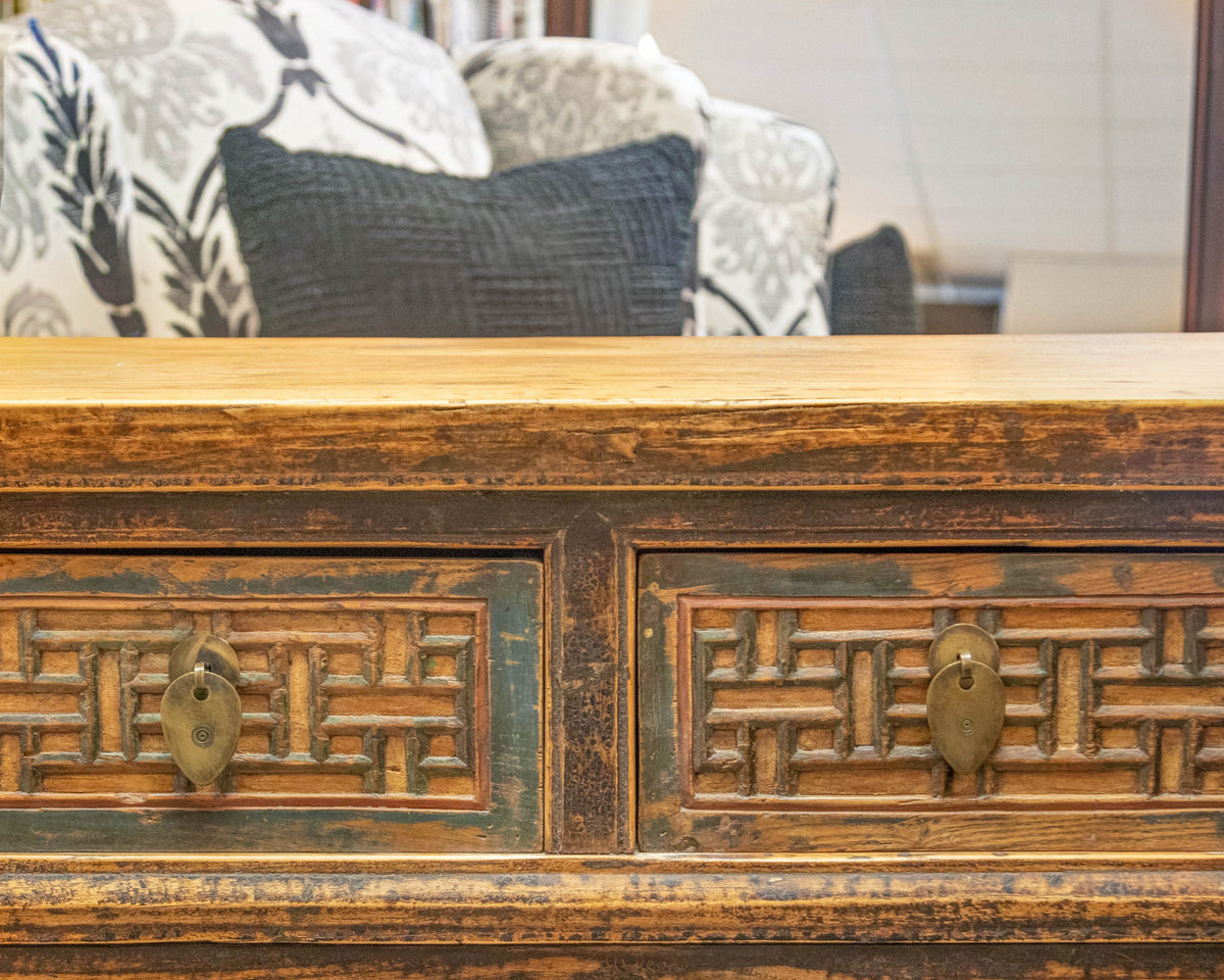 Mohr & McPherson Asian Altar Table with Four Drawers