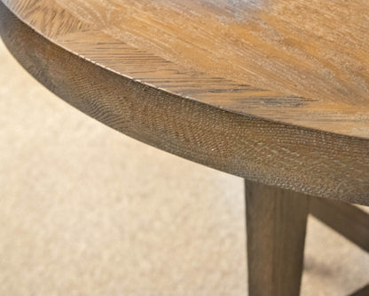 RH 'French Contemporary' Dark Stain Finish Dining Table