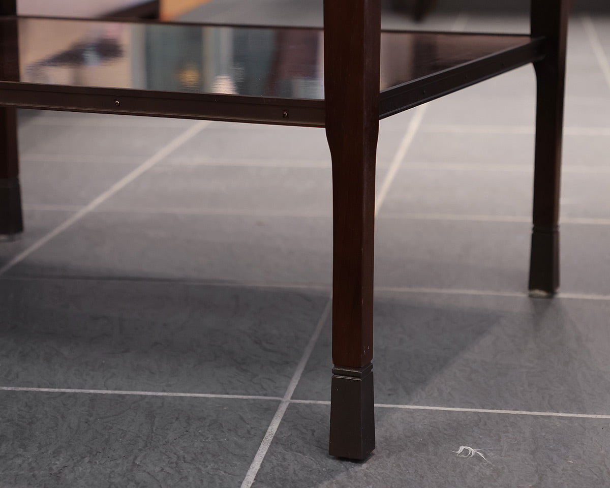 Bill Sofield for Baker Station Stand Side Table in Espresso Finish