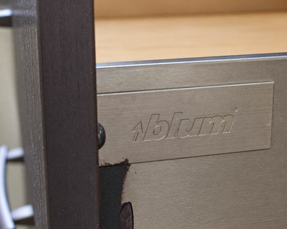 Espresso Finish Six Drawer Bar