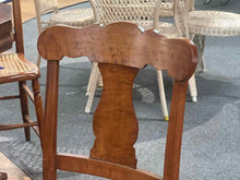 Antique Tiiger Maple Dining Chair