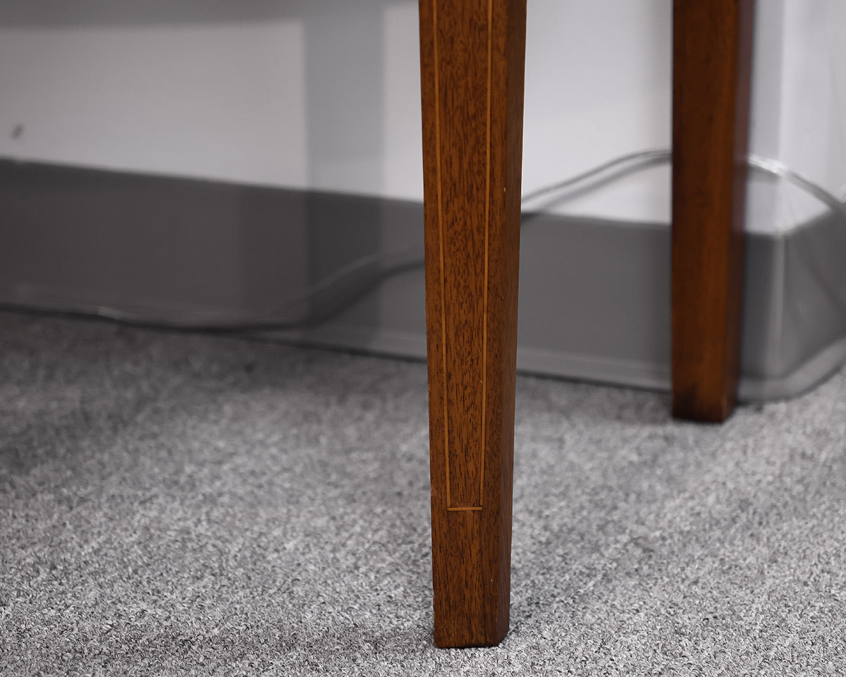 Bow Front Mahogany Inlaid Server