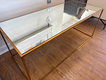 Mirror Top Cocktail Table