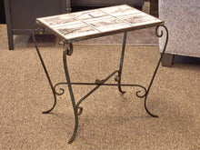 Coastal Cohasset Tile Top Side Table