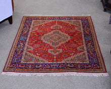 5'x7' Red Oriental Traditional Area Rug