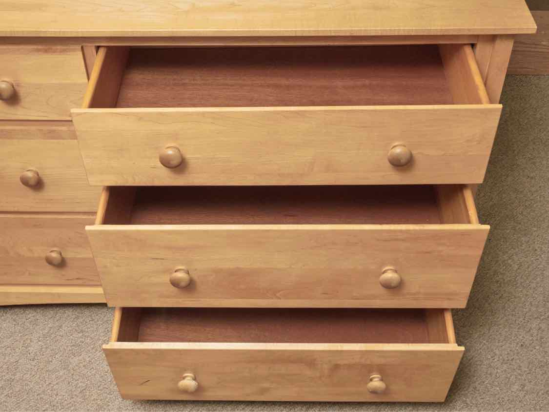 Brown Street Co.Maple 6 Drawer Dresser