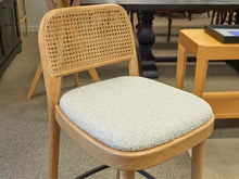 Castlery Pair of 'Edith' Cane Bar Stools