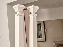 Queen Ivory Panel 4 Post  Bed