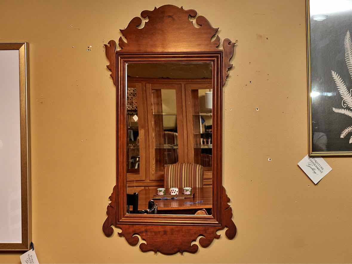 Eldred Wheeler  Chippendale Cherry  Mirror