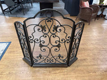 Wrought Iron Scrolled Fireplace Screen