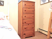 Pine Lingerie 6 Drawer Chest