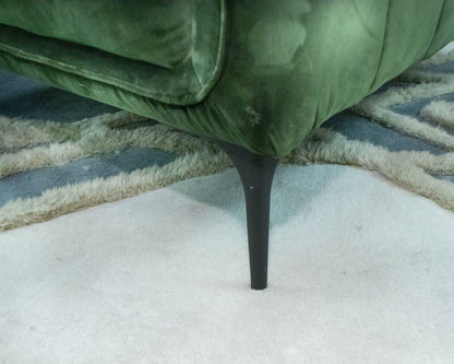 Pair of Emerald Green Performance Arm Chairs