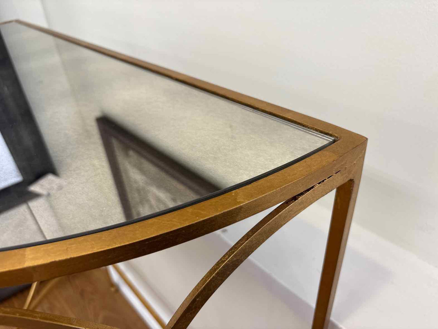 Worlds Away 'Antoine' Demilune Console