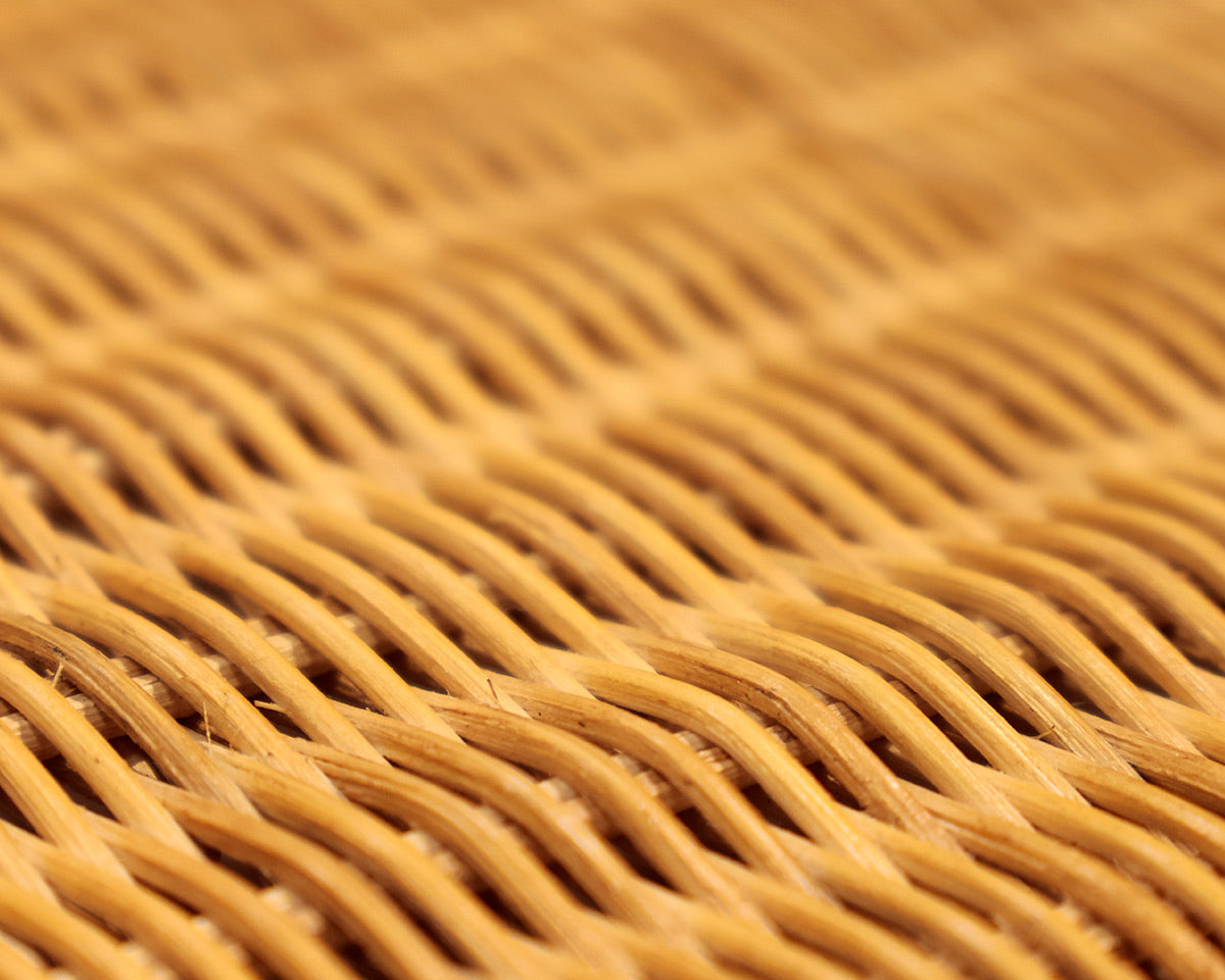Wicker Waterfall Cocktail Table