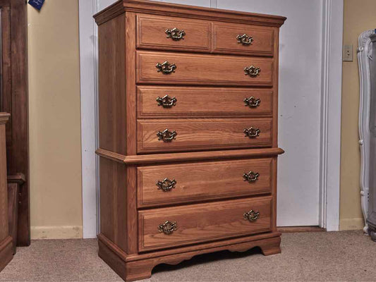Athens Furniture Oak 5 Drawer Chest