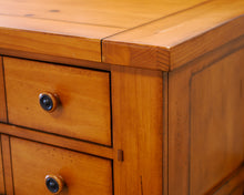Chest of Drawers in a Knotty Pine Wood