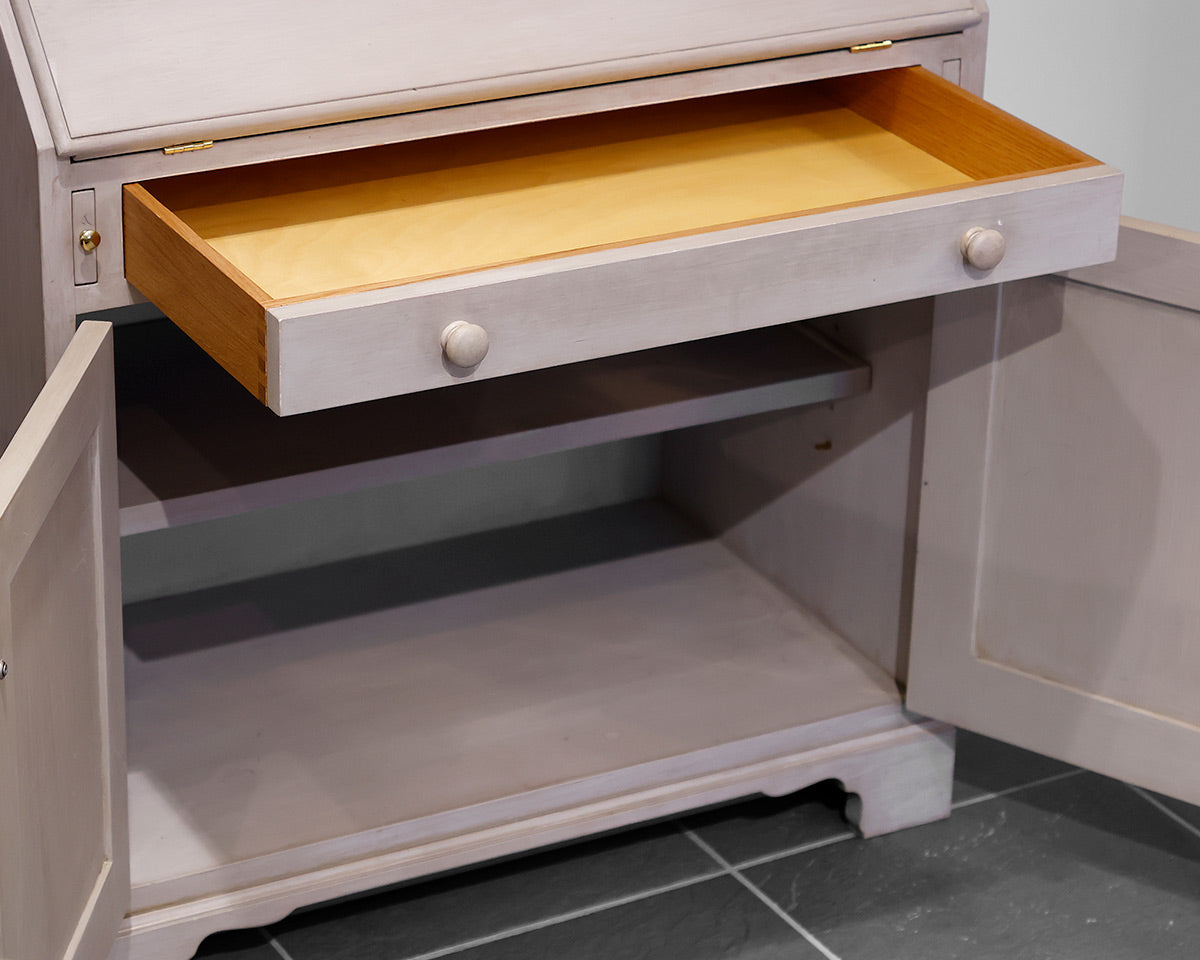 Secretary Desk w/ Bulletin Board