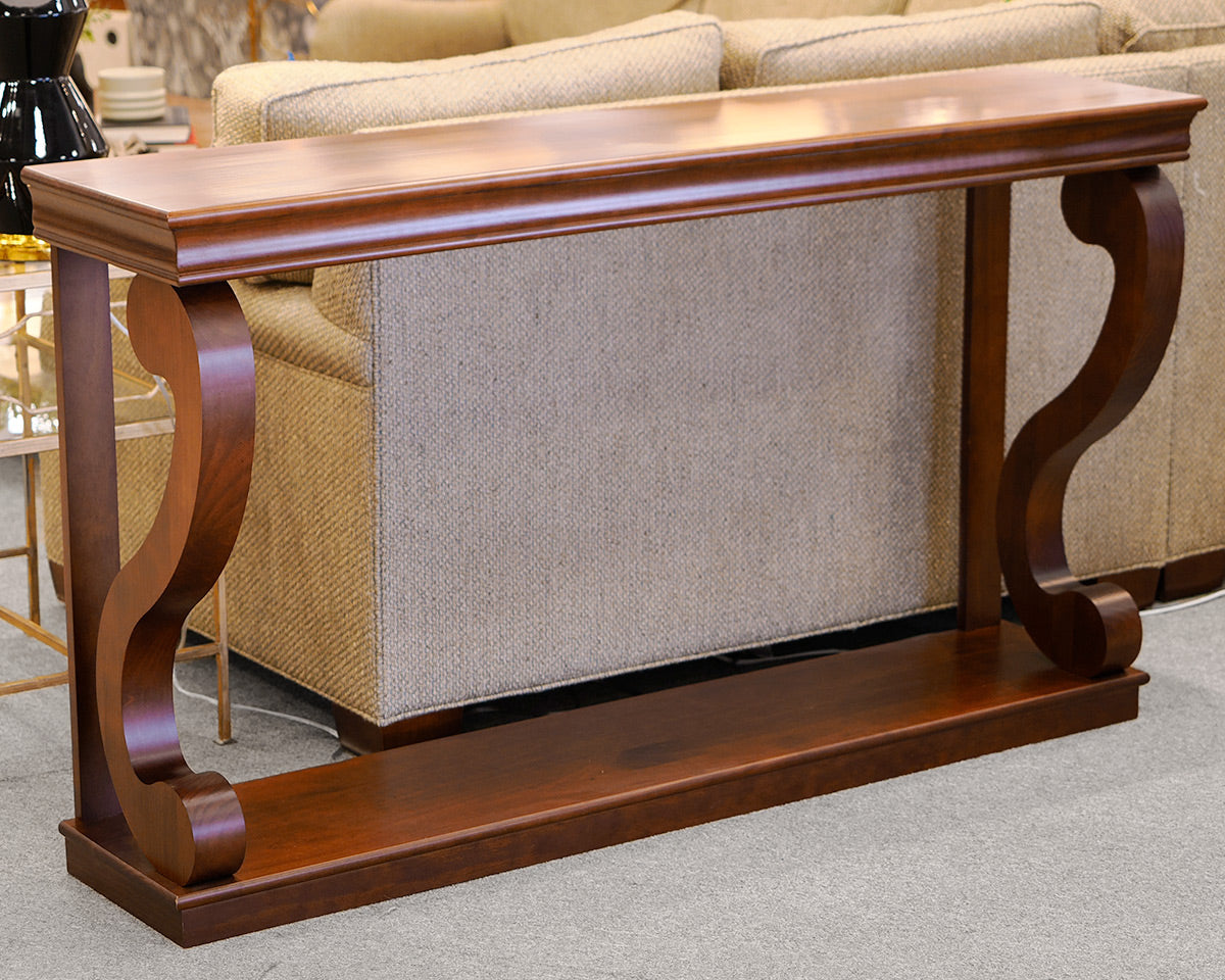 Console Table in a Cherry Finish