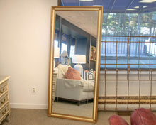 French NeoclassicL Cream & Gold Framed Mirror
