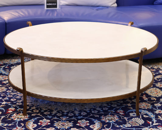 Serena & Lily St. Germain Stone Coffee Table