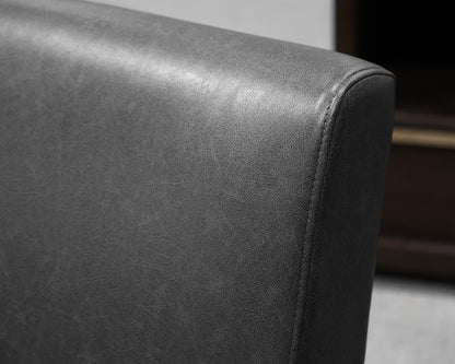 MCM Leather Accent Chair