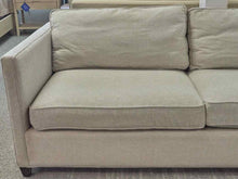 Two Piece RAF Sectional in Alabaster