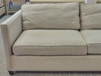 Two Piece RAF Sectional in Alabaster