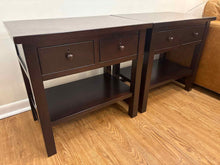 Pair of Pottery Barn 'Farmhouse' Nightstands