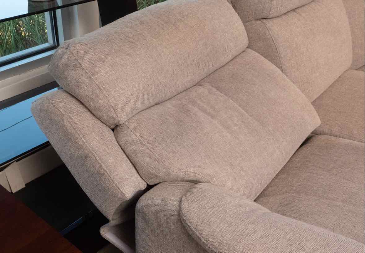 HTL  2 Power Wall Hugger Adjustable Head Rest Recliners 5 Seat Sectional